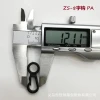 Factory direct sales of bag buckles, nylon 8-shaped mini hooks, safety rope buckles, 2-shaped S-hooks, mask buckles, spring mushrooms Application Scenario
